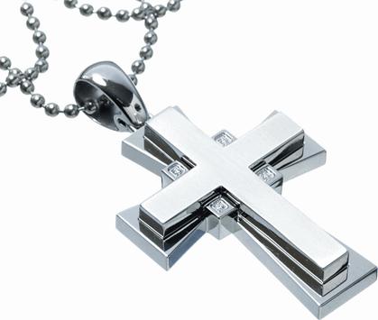 Image du produit Simmons Jewelry Co. Pendentif croix - DPG1057DIA