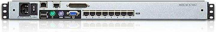 Immagine prodotto Aten Switch KVM over IP KL1508AiM, 8 porte, LCD 43cm, VGA, PS/2-USB, DE-Layout