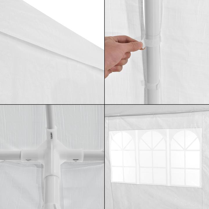 Actual product image Casa.Pro Pavilion Wedau 400x300x255 cm White (300 cm, 400 cm)