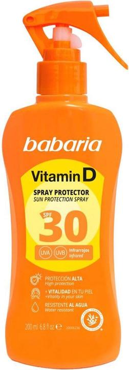 Babaria Sonnenspray Vitamin D Spf 30 200 Ml (Sonnenspray, SPF 30, 200 ml)