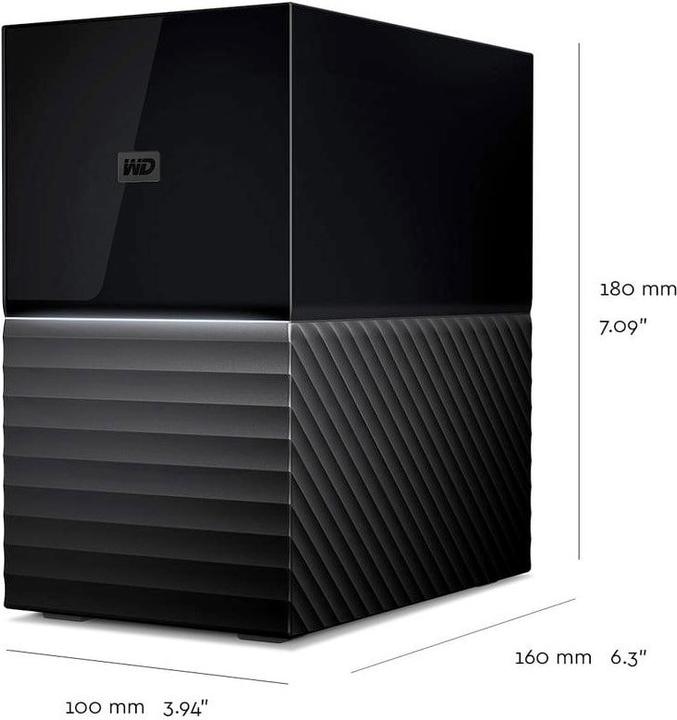 Actual product image WD My Book Duo (44 TB)