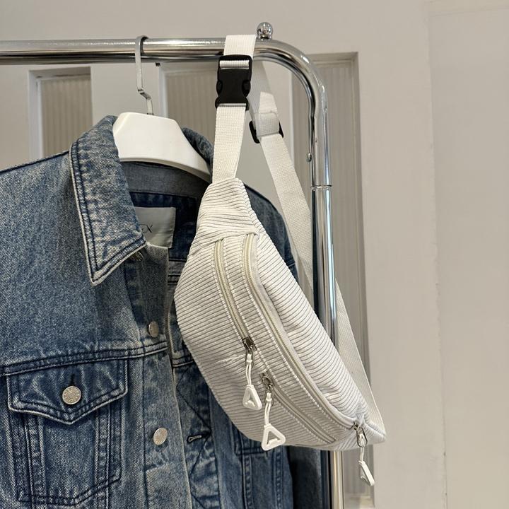 Only-Bags.Store Schicke Cord-Crossbody-Slingtasche - vielseitig und bequem, perfekt zum Einkaufen, Spazierengehen