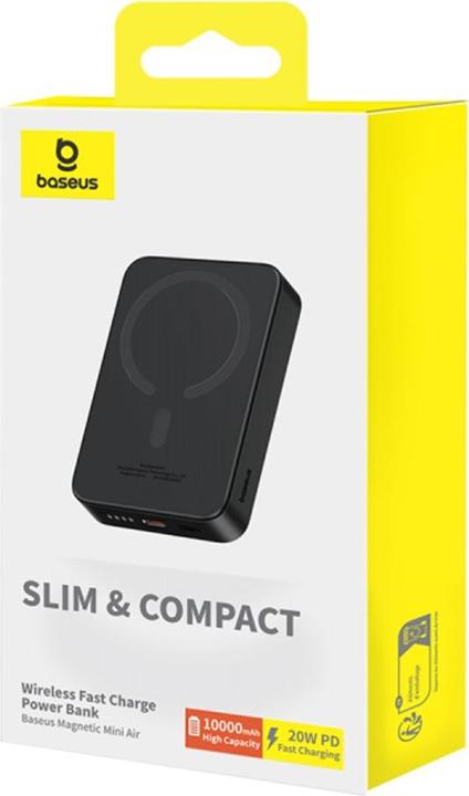 Actual product image Baseus Magnetic Mini Air Powerbank (10000 mAh, 20 W, 37 Wh)