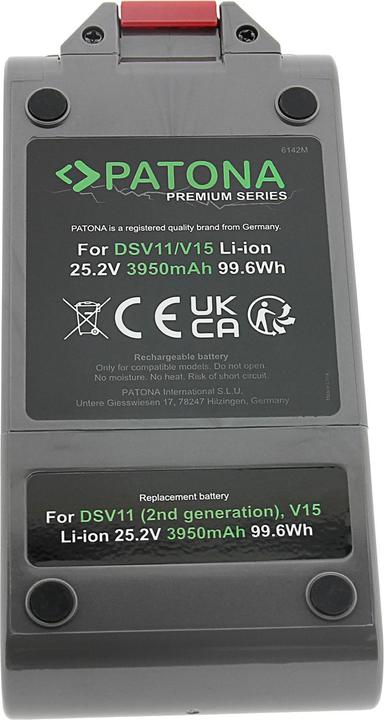 Image du produit Patona Premium Akku Dyson V11 2. Gen.