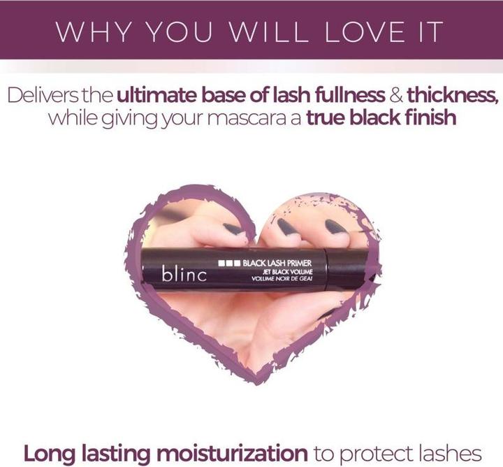 Immagine prodotto Blinc Black Lash Primer, Wimpernprimer (5ml) (Finitura in vero nero)