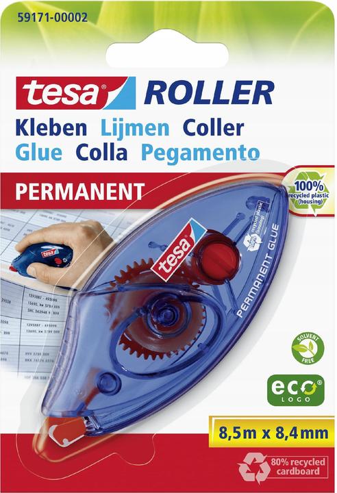 Actual product image tesa Adhesive rollers, disposable, permanent