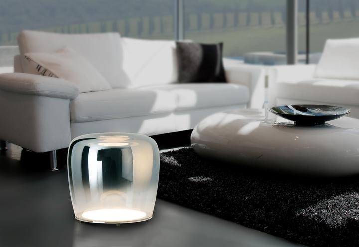 Produktbild Näve LED Tischleuchte Smoky d:43cm (260 lm)