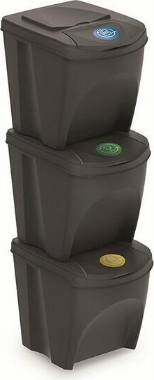 Produktbild Prosperplast 3er Set Mülleimer (20 l)