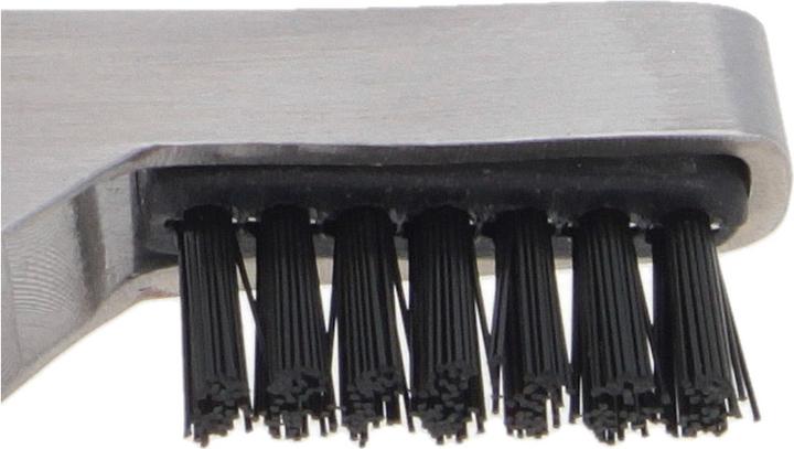 Immagine prodotto Parsa Beauty Pinzetta Parsa 2in1 con pennello per sopracciglia, argento