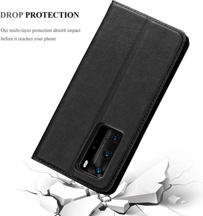 Immagine prodotto Cadorabo Copertina magnetica invisibile del libro (Huawei P40 Pro+)