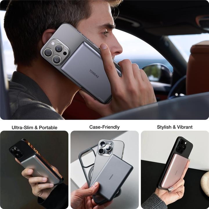 Image du produit Torras MiniMag Powerbank (5000 mAh, 18 W, 18 Wh)