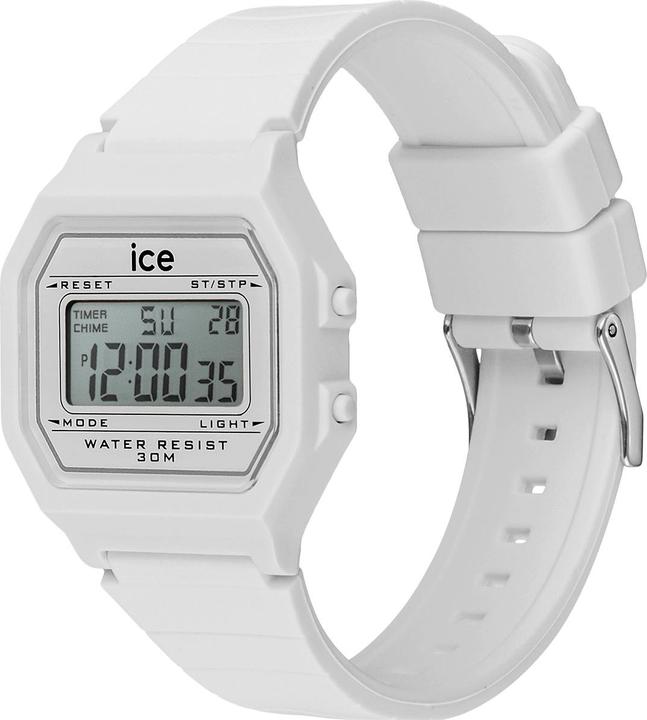 Produktbild ICE Watch Ice Digit Retro White Small (Digitaluhr, 32 mm)