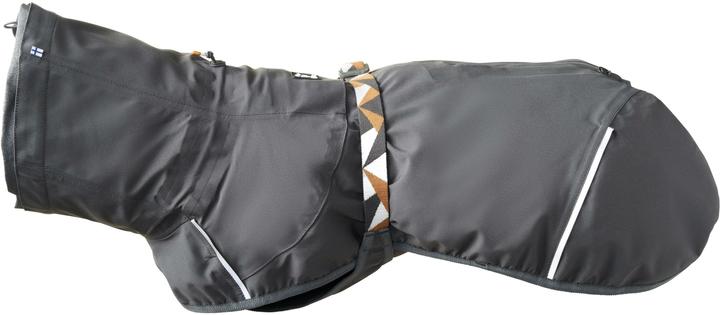 Produktbild Hurtta Regenmantel Mudventure Eco Dunkelgrau, 55 cm (Hunderegenmantel)