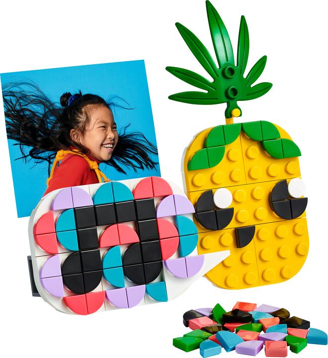 Productafbeelding LEGO 30560 Ananas Fotohouder & Mini Krijtbord (30560, LEGO stippen)
