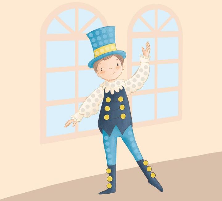 Produktbild Diamantsticker Anziehpuppen – Ballett