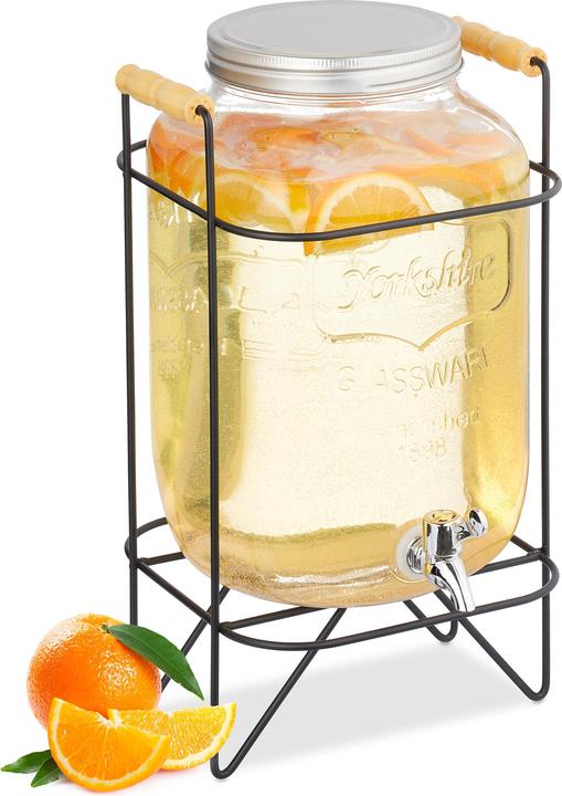 Relaxdays Distributeur de jus