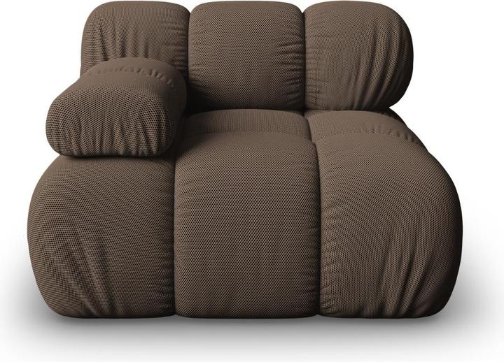 Actual product image Micadoni Modul Left, "Bellis", 1 Seat, 94x94x70Made in Europe (2 person sofa, 3-seater, 4-seater)