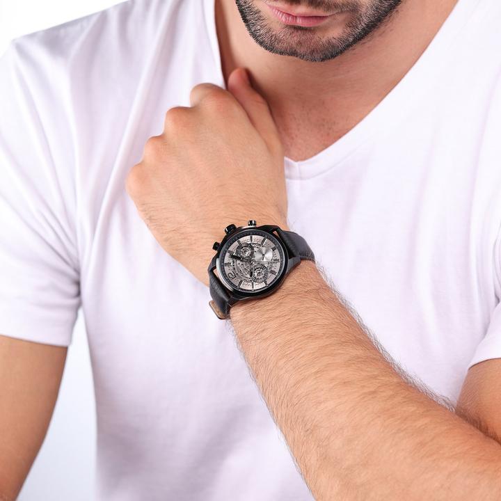 Image du produit Police Menelik (Montre analogique, 44 mm)