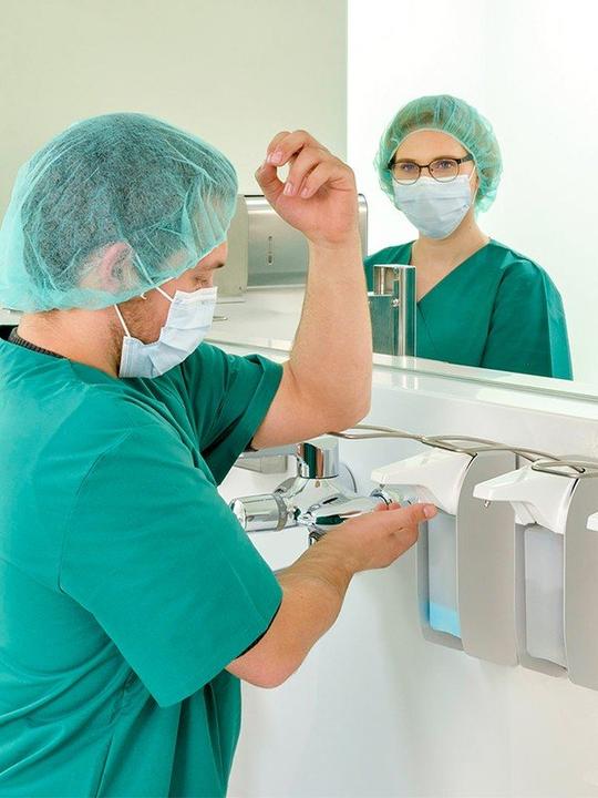 Immagine prodotto Ophardt Distributore di disinfettante manuale a leva a braccio lungo 500ml