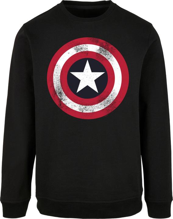 Actual product image Absolute Cult Avengers - Captain America Distressed Shield Crewneck - 116767 (XXL)