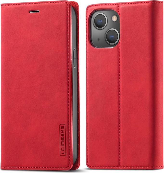 Produktbild Cover-Discount iPhone 13 mini - Stand Flip Case Hülle rot (Apple iPhone 13 mini)