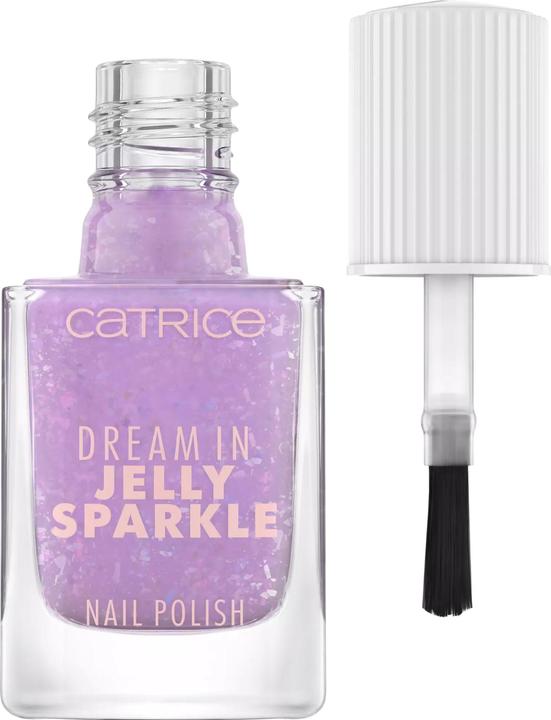 Actual product image Catrice Dream In Jelly Sparkle Nail Polish 040 Jelly Crush (040 Jelly Crush, Colour paint)