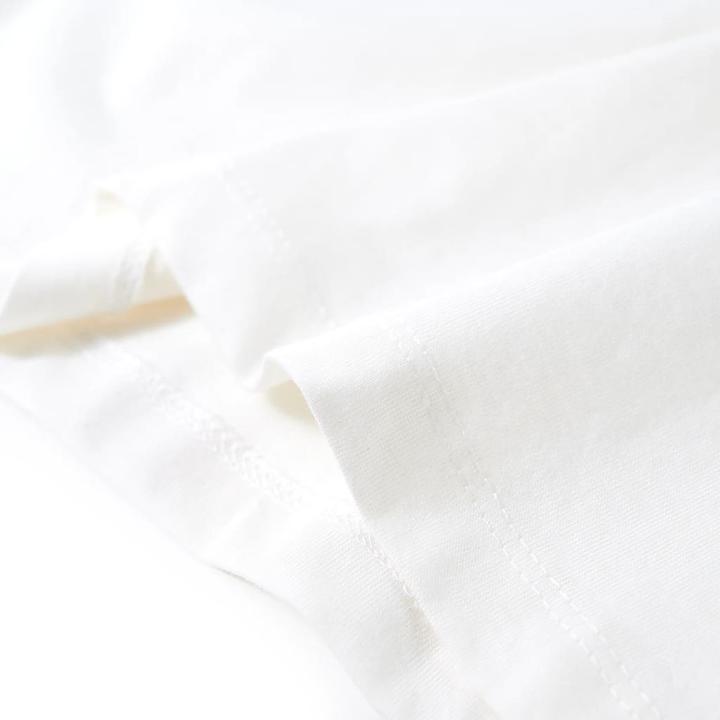 Immagine prodotto VidaXL Maglietta da bambino ecru 104,Materiale: 100 % cotone,Colore (104)