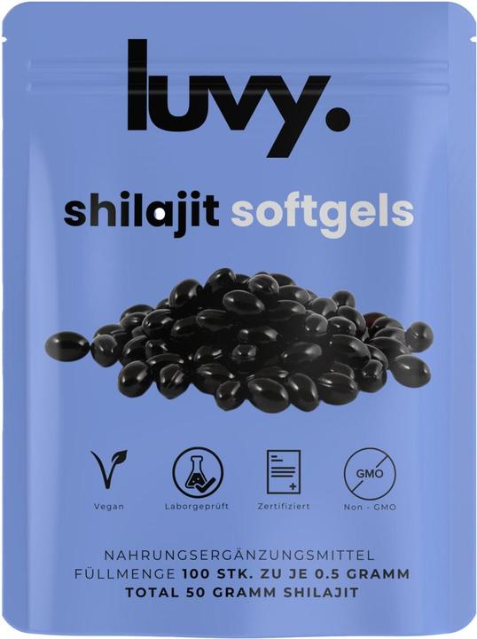 Image du produit Luvy Shilajit (100 pièce(s), Capsules, 50 g)