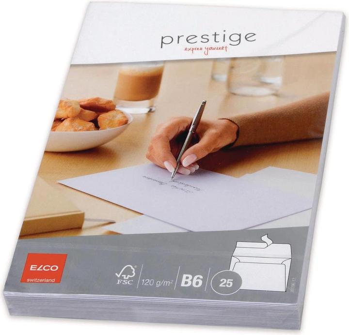 Actual product image Elco envelope prestige (B6, 25 x)