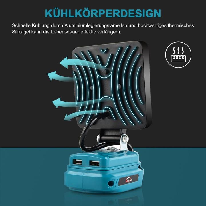 Actual product image Autojare Akku Lampe (4500 lm)