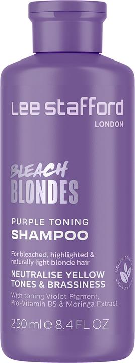 Lee Stafford Bleach Blondes Purple Toning Shampoo 250 ml (250 ml, Liquid shampoo)