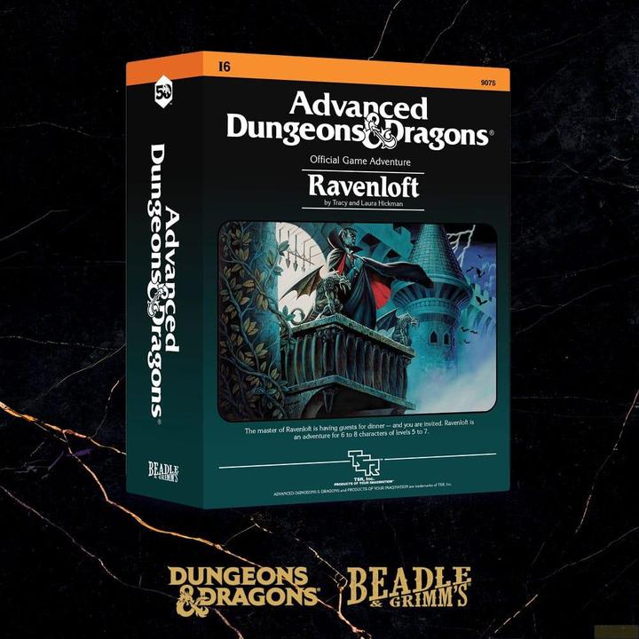 Beadle & Grimm´s Dungeaons & Dragons Classic Module Würfel Set Ravenloft (7)