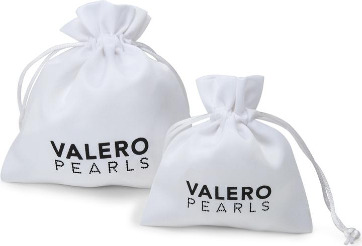 Immagine prodotto Valero Pearls Donna Fiore in argento Sterling Perle d'acqua dolce coltivate argento - 24397 (Argento 925)