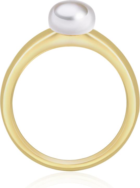 Immagine prodotto Valero Pearls Donna Argento 925 Perle d'acqua dolce coltivate Oro giallo - 2194 (50, 925 Argento)