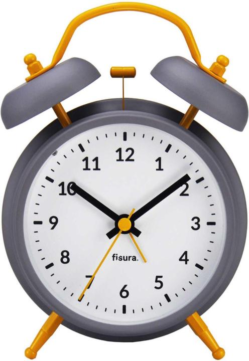 Actual product image Fisura RETRO ALARM CLOCK grey