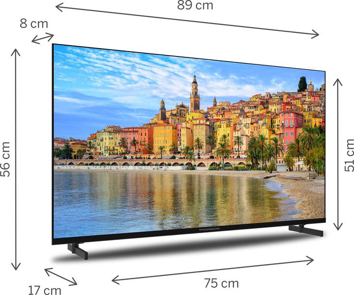 Produktbild Thomson TV 40 Fhd Frameless Smart T2/C2s2 Google TV (40", LED, Full HD, 2023)