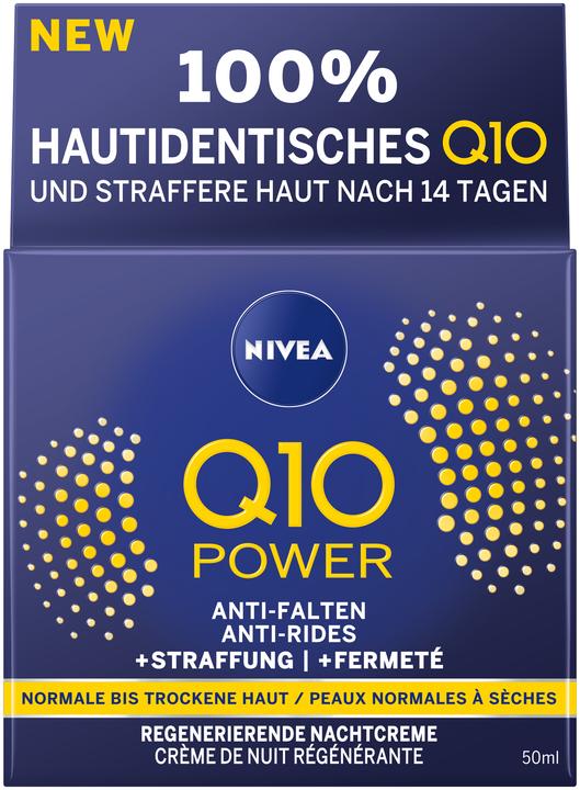 Produktbild NIVEA Q10 Power Anti-Falten Regenerierende Nachtcreme (50 ml)