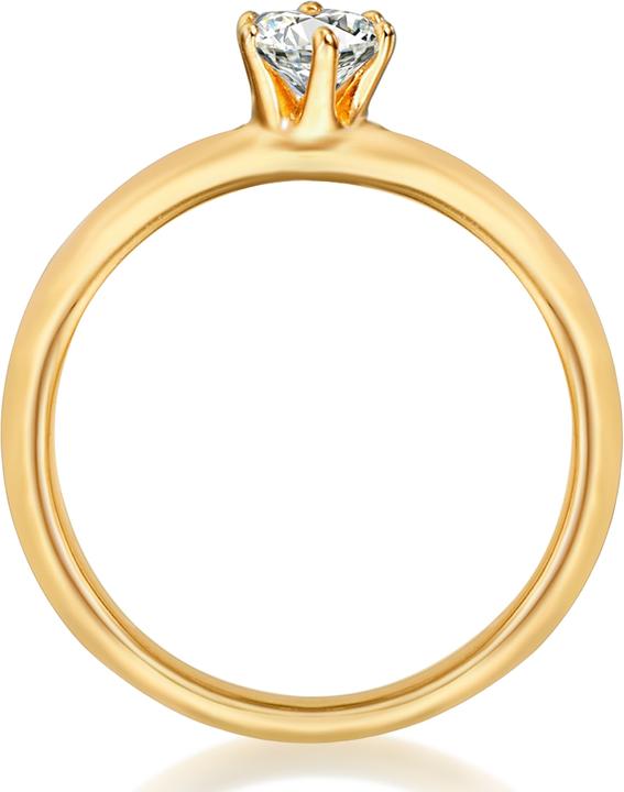 Immagine prodotto Trilani Donna Argento Cubic Zirconia Oro Giallo - 4126 (50, 925 Argento)