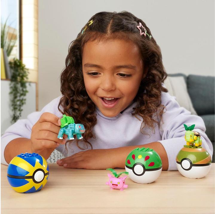 Image du produit MEGA Pokémon 4 types de plantes Set Pokémon