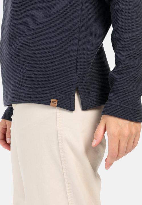 Actual product image Camel Active Long sleeve sweatshirt with waffle pattern (XS)