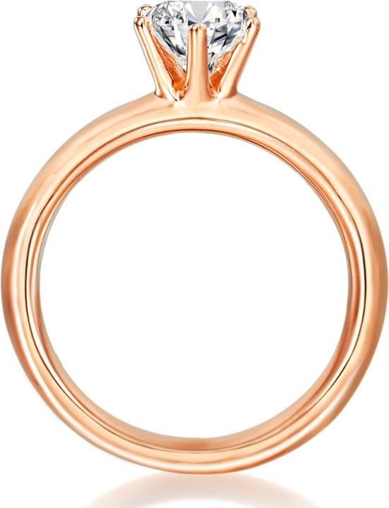 Immagine prodotto Trilani Donna Argento Cubico Zirconia Oro Rosa - 4130 (60, 925 Argento)