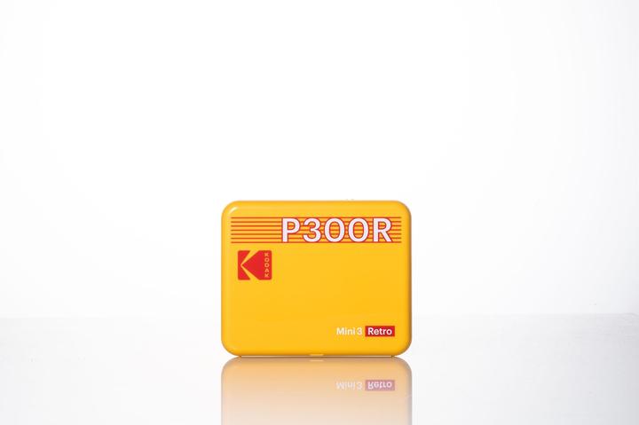 Productafbeelding Kodak Mini 3 Retro P300ry60 Draagbare Instant Fotoprinter Bundel 3x3 Geel (Direct thermisch, Kleur)