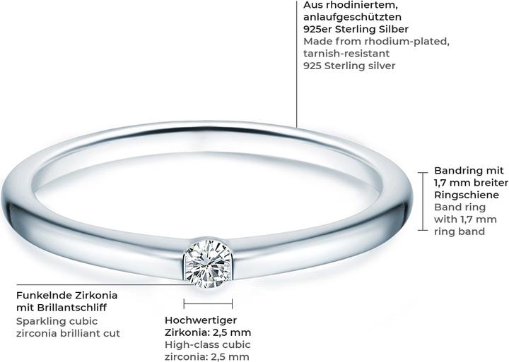 Immagine prodotto Trilani Donna Argento Zirconia argento - 4134 (62, 925 Argento)