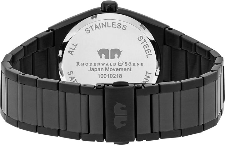 Produktbild Herren Multifunktionen Cooledge Edelstahl schwarz - 5610 (Analoguhr, 42 mm)