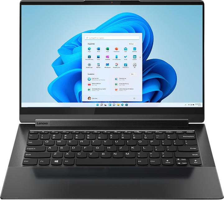 Produktbild Lenovo Yoga 9 14ITL5 82BG - Flip-Design - Core i7 1185G7 / 3 GHz - Win 10 Home 64-Bit - (14", Intel Core i7-1185G7, 16 GB, 1000 GB, DE)