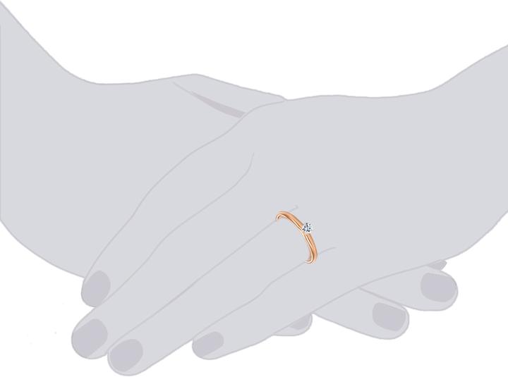 Immagine prodotto Trilani Donna Argento Cubico Zirconia Oro Rosa - 4166 (52, 925 Argento)