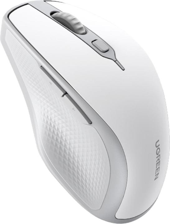 Actual product image Ugreen Wireless mouse MU101 2.4G (White) (Cable)