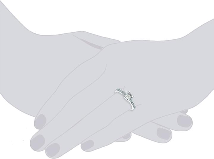 Produktbild Trilani Damen Sterling Silber Zirkonia silber - 4202 (49, 925 Silber)