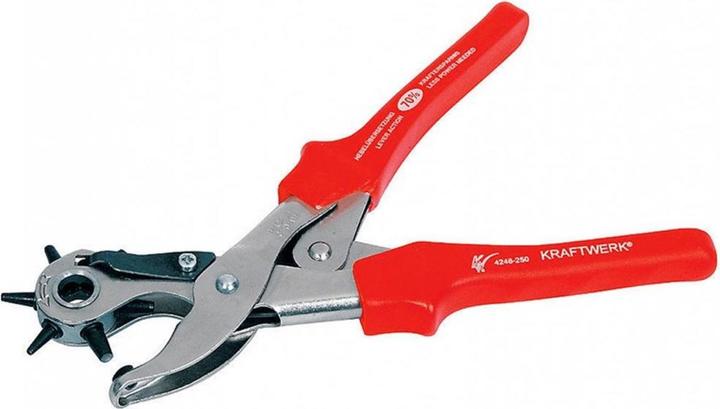 Produktbild Kraftwerk Hebel-Revolverlochzange (250 mm)