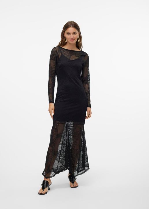 Actual product image Vero Moda VMLOLLIE Langes Kleid Kleid aus Spitze (S)